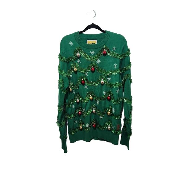 Tipsy Elves Ugly CHRISTMAS TREE SWEATER GARLAND OVERSIZED
Women's XL - Picture 2 of 7